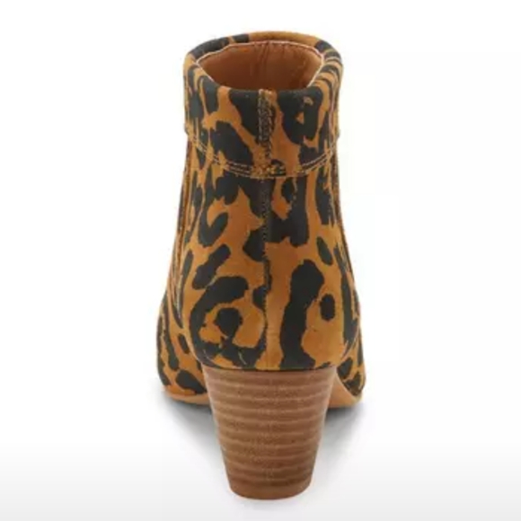 Lucky Brand LK- Zaprika Leopard Print Booties NIB Size 8 Ankle Boots - Picture 4 of 13